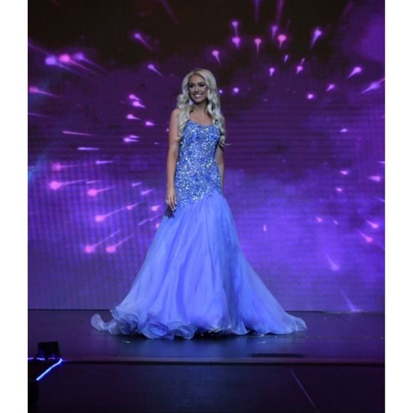 Sau Lee Kendall Pink Fringe Sleeveless Plunging Midi Dress Size